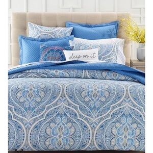 NWT CHARTER CLUB DAMASK Designs Twin/TwinXL 2PC Comforter Set